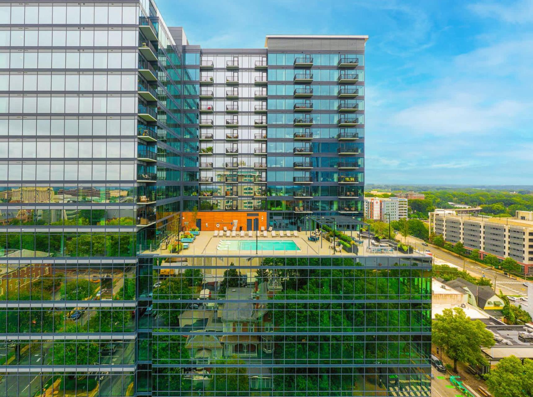 High-Rise Apt Raleigh Free Parking & Sunset View 1 Dış mekan fotoğraf